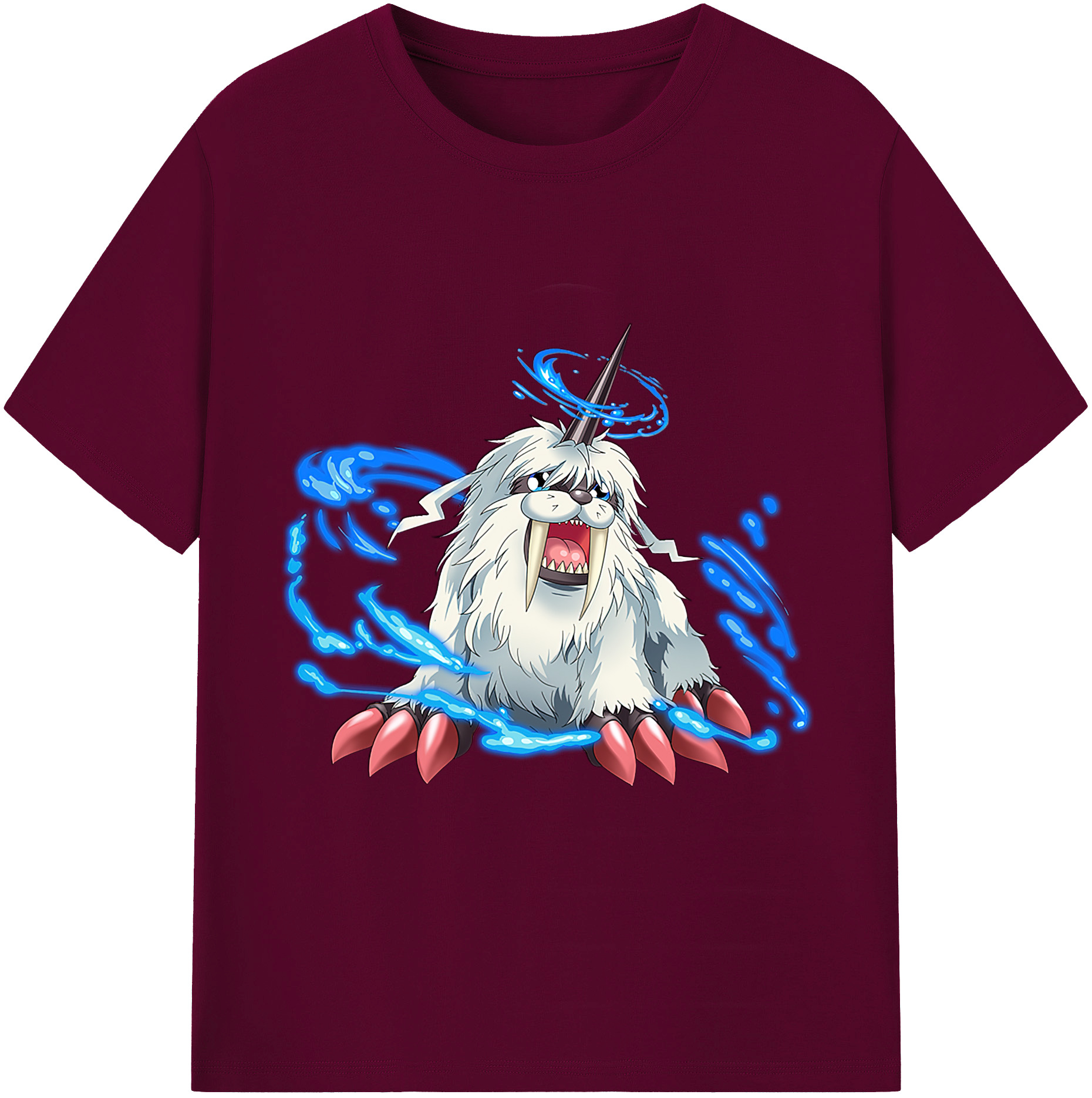 （画像用） Digimon デジタルモンスター/デジモン レディースカジュアルプリントTシャツ（綿100％）